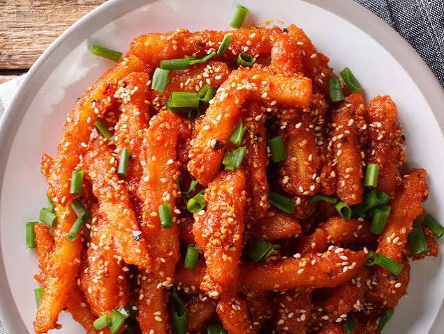 Honey Chilly Potato